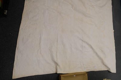 Lot 513 - Quilt. A large patchwork quilt, late 18th/early 19th century