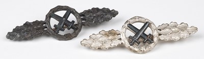 Lot 289 - Luftwaffe. WWII German Air Ground Support clasp by G.H. Osang, Dresden