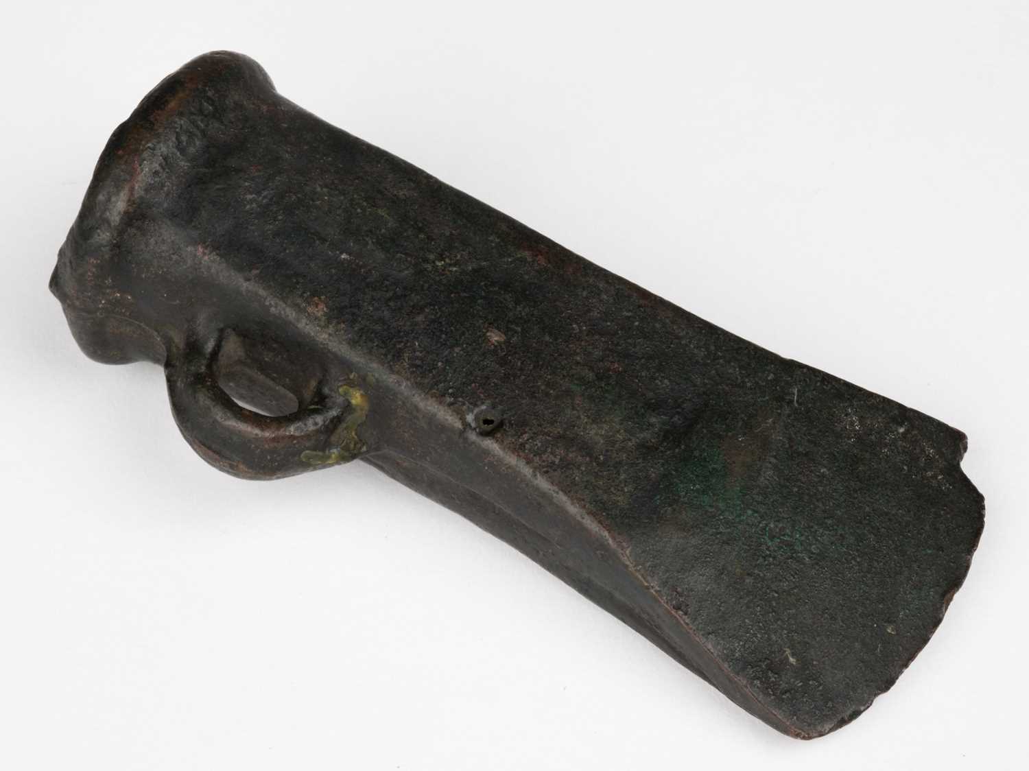 Lot 577 - Bronze Age. A Bronze Age flanged axe head circa 1500-1400 BC