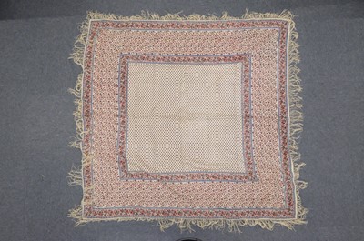 Lot 468 - Shawl. A Dehliwork shawl, circa 1850s