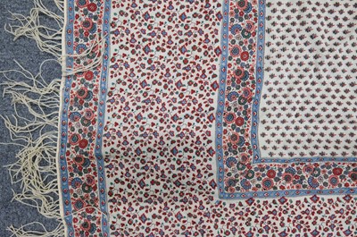 Lot 468 - Shawl. A Dehliwork shawl, circa 1850s
