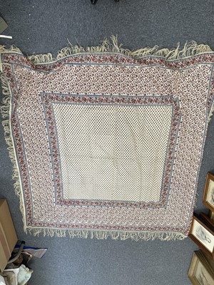 Lot 468 - Shawl. A Dehliwork shawl, circa 1850s