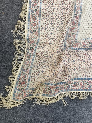 Lot 468 - Shawl. A Dehliwork shawl, circa 1850s