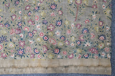 Lot 468 - Shawl. A Dehliwork shawl, circa 1850s