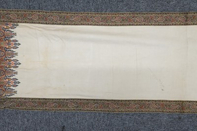 Lot 468 - Shawl. A Dehliwork shawl, circa 1850s