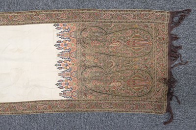 Lot 468 - Shawl. A Dehliwork shawl, circa 1850s
