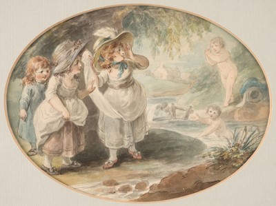 Lot 37 - Hamilton (William, 1751-1801). Winter Amusement & Summer Amusement, circa 1780