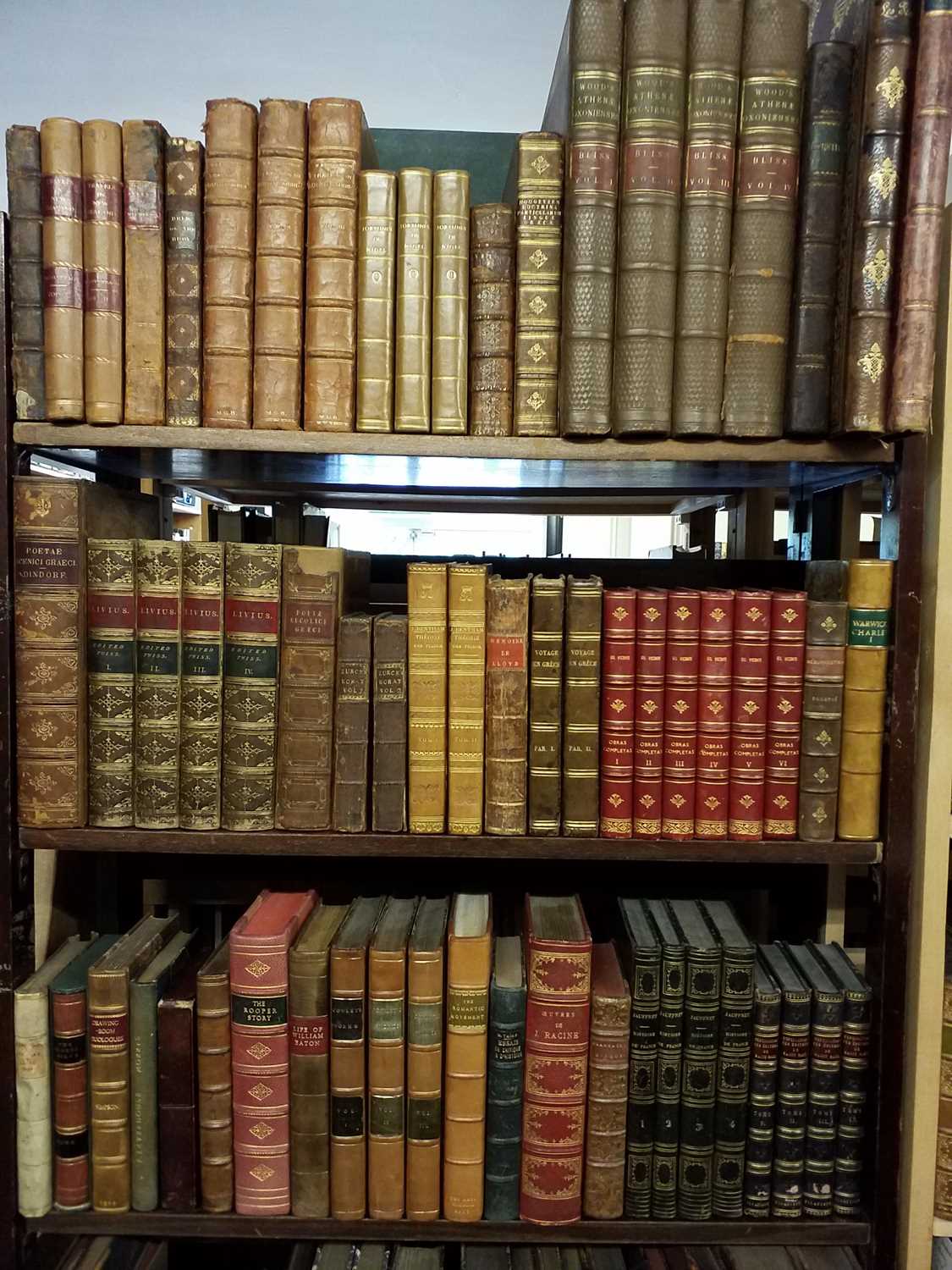 Lot 431 - Antiquarian. A large collection of 18th & 19th Century literature & reference, some French language