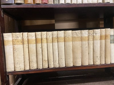 Lot 431 - Antiquarian. A large collection of 18th & 19th Century literature & reference, some French language