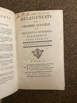 Lot 431 - Antiquarian. A large collection of 18th & 19th Century literature & reference, some French language
