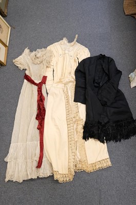 Lot 422 - Clothing. A collection of Victorian and Edwardian ladies' clothing