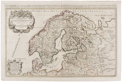 Lot 131 - Scandinavia. Sanson (G.), La Scandinavie et les Environs, ..., circa 1695