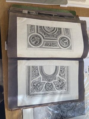 Lot 15 - Old Master Prints and Engravings. A folio album of Dutch, Italian and English prints and engravings