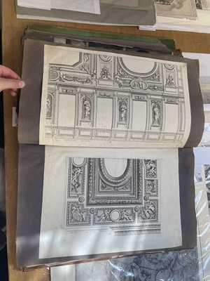 Lot 15 - Old Master Prints and Engravings. A folio album of Dutch, Italian and English prints and engravings