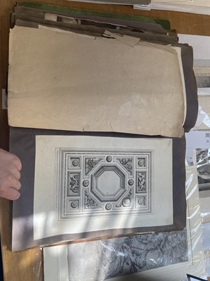 Lot 15 - Old Master Prints and Engravings. A folio album of Dutch, Italian and English prints and engravings