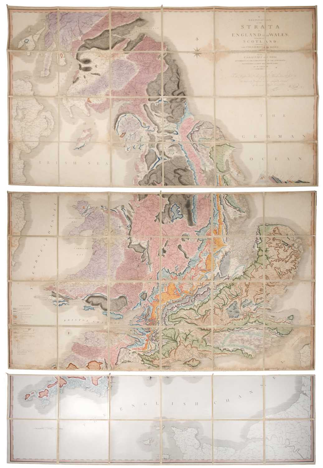 Lot 138 - Smith (William). A Delineation of the Strata of England and Wales..., 2nd series, 1815