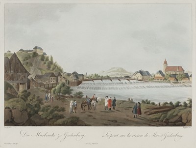Lot 240 - Austria. Runk (F.F. after), Three aquatints of Austrian views, circa 1810