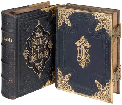 Lot 308 - Bible (English).The Holy Bible, 1853