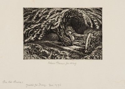 Lot 253 - Tanner (Robin, 1904-1988). The Old Thorn, 1976