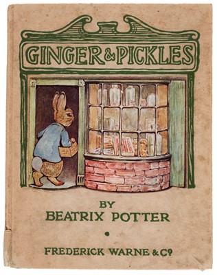 Lot 50 - Potter (Beatrix). Ginger & Pickles, 1st edition, 1909, inscribed by the author