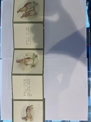 Lot 34 - Potter (Beatrix). The Story of a Fierce Bad Rabbit, 1st edition, 1906