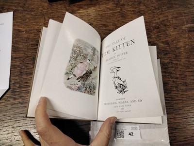 Lot 42 - Potter (Beatrix). The Tale of Tom Kitten, 1st edition, 1907