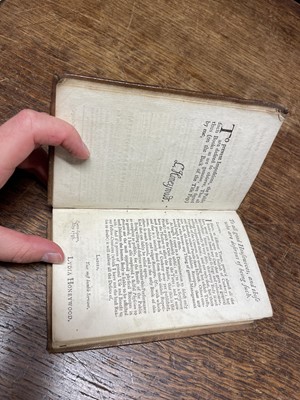 Lot 276 - Honeywood (Lydia). The Cook's Pocket Companion, [c. 1756]