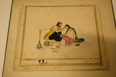 Lot 17 - Company School. A collection of 24 watercolours of Indian street sellers..., 1819-1829