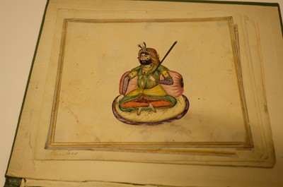 Lot 17 - Company School. A collection of 24 watercolours of Indian street sellers..., 1819-1829