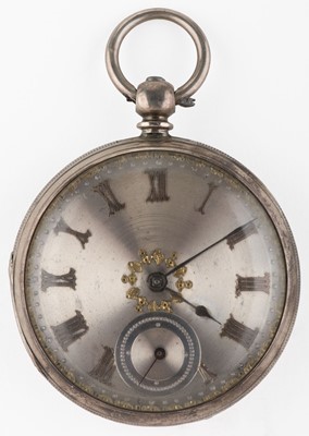 Lot 685 - Pocket watch. A George IV open-face pocket watch