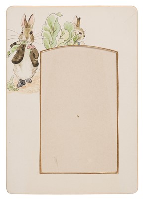 Lot 127 - Potter (Beatrix, 1866-1943, after). A set of six watercolour menu holders
