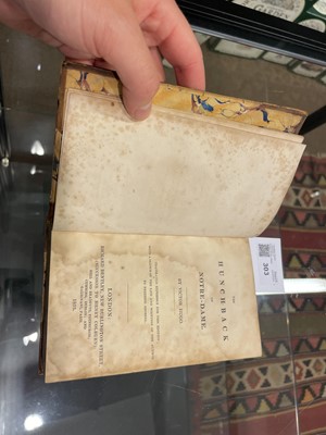 Lot 303 - Hugo (Victor). The Hunchback of Notre-Dame, 1st ed in English, 1st impression, 1833
