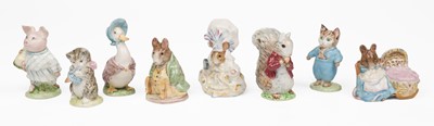 Lot 149 - Beswick. A group of Beatrix Potter figures, issued 1948-1954