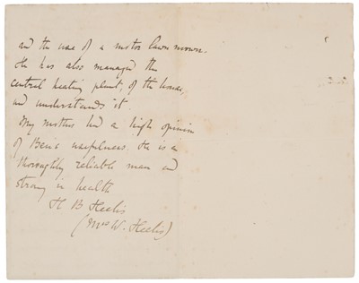 Lot 109 - Potter (Beatrix). Autograph Letter Signed, 25 March 1933