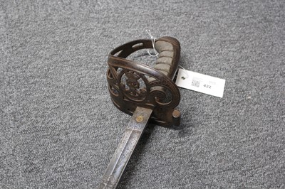 Lot 422 - Sword. A Victorian rifle officer's sword of the Tower Hamlets Volunteer Rifles