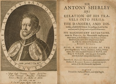 Lot 50 - Sherley (Anthony). Sir Anthony Sherley his Relation of His Travels into Persia, 1st edition, 1613