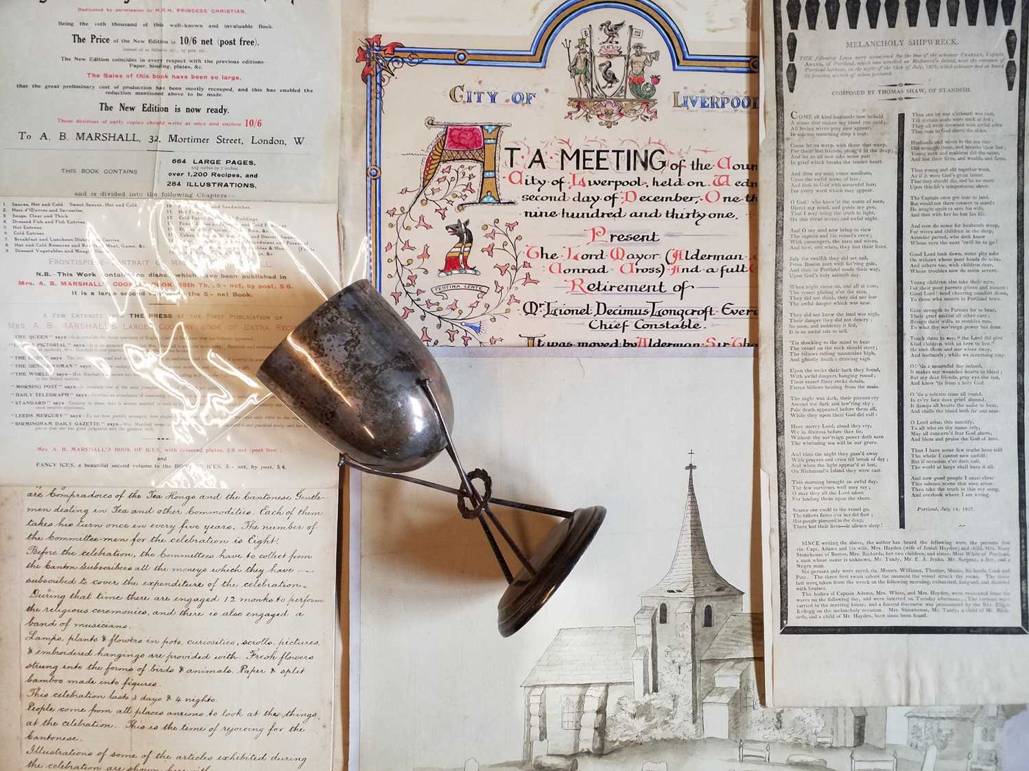 Lot 368 - Miscellaneous Ephemera, 19th and 20th century