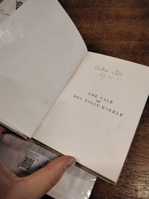 Lot 30 - Potter (Beatrix). The Tale of Mrs. Tiggy-Winkle, circa 1930, signed