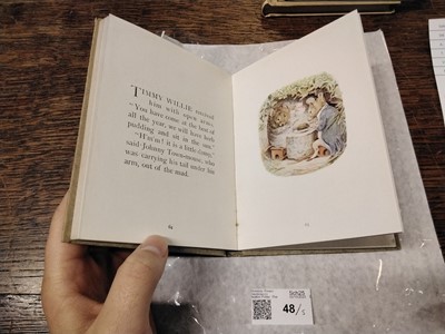 Lot 48 - Potter (Beatrix). The Tale of Jemima Puddle-Duck, 1st edition, 1908..., and others