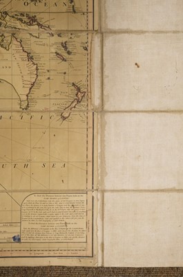 Lot 145 - World. Bowles & Carver. Bowles's New Four-Sheet Map of the World..., 1798