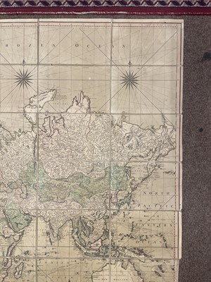 Lot 145 - World. Bowles & Carver. Bowles's New Four-Sheet Map of the World..., 1798