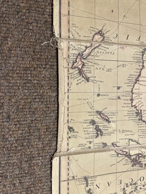 Lot 145 - World. Bowles & Carver. Bowles's New Four-Sheet Map of the World..., 1798