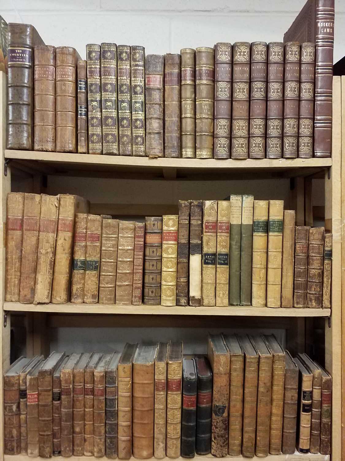 Lot 410 - Antiquarian. A large collection of 18th & 19th Century literature & reference