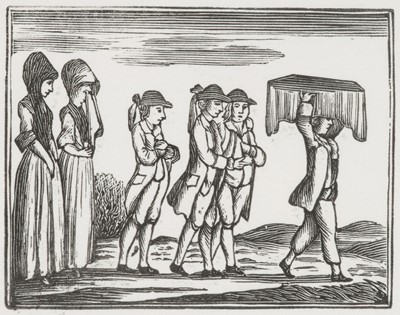 Lot 148 - Attributed to John Bewick (1760-1795). 3 original wood-engraved printing blocks