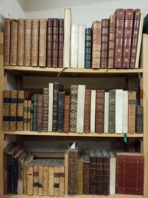 Lot 430 - Poetry. A collection of leather bound 19th & early 20th Century poetry & other literature