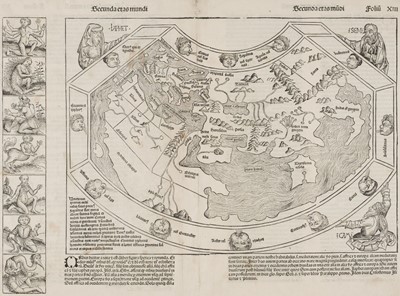 Lot 234 - World. Schedel (Hartmann), Secunda etas Mundi, Nuremberg: 1493