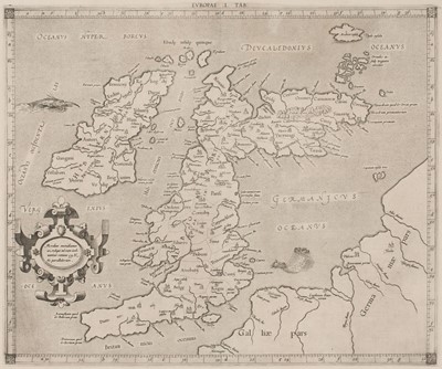 Lot 179 - British Isles. Mercator (Gerard), Europae I. Tab, circa 1605