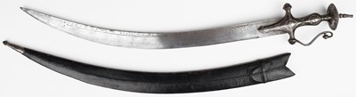 Lot 434 - Sword. An Indian tulwar, 19th century