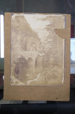Lot 45 - Early Photography. A group of 11 salt and albumen prints, 1850s and 1860s