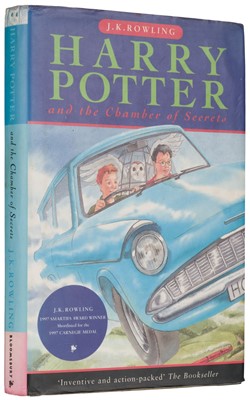 Lot 757 - Rowling (J. K.). Harry Potter and the Chamber of Secrets, 1st edition, London: Bloomsbury, 1998